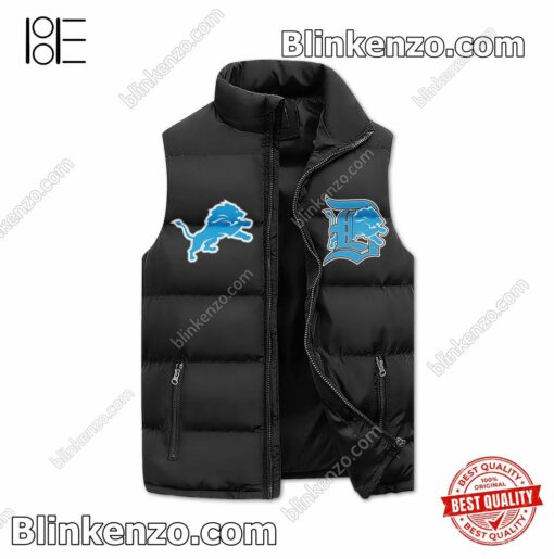 Review I Am A Die Hard Detroit Lions Fan Your Approval Is Not Required Quilted Vest