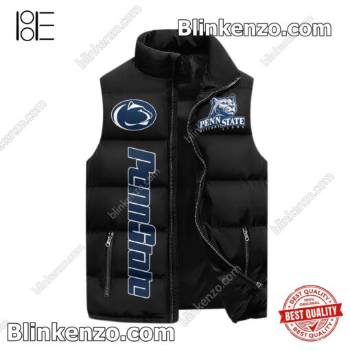Unique I Am A Die Hard Nittany Lions Fan Your Approval Is Not Required Winter Puffer Vest