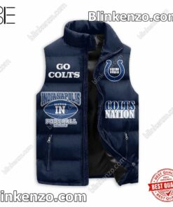 US Shop Indianapolis Colts Football Team Quilted Vest