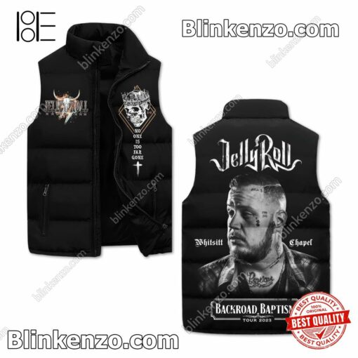 Jelly Roll Backroad Baptism Tour 2023 Quilted Vest