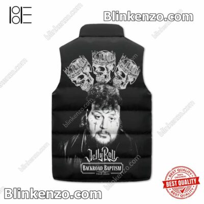 Hot Jelly Roll Tour 2023 Backroad Baptism Quilted Vest