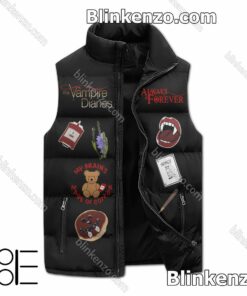 Sale Off Just A Girl Who Loves The Vampire Diaries Winter Puffer Vest