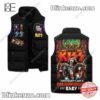 Kiss Everybody's Got A Reason To Live Baby Quilted Vest