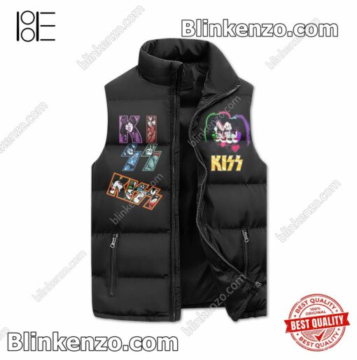 Great artwork! Kiss Everybody's Got A Reason To Live Baby Quilted Vest