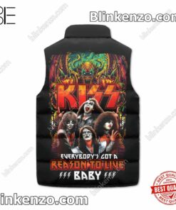 Luxury Kiss Everybody's Got A Reason To Live Baby Quilted Vest