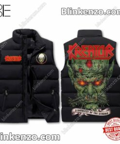 Kreator Strongest Of The Strong Cropped Puffer Jacket
