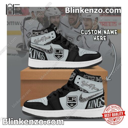Los Angeles Kings NHL Air Jordan 1 High Men's Sneakers