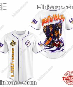 Lsu Tigers Death Valley Baseball Jersey