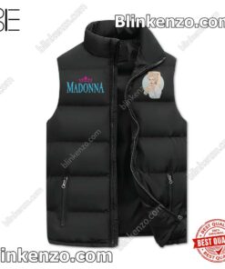 Madonna Music Can Be Such A Revelation Dancing Around Men's Puffer Vest a