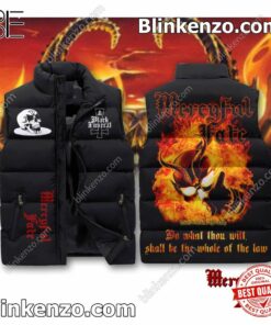 Mercyful Fate Don't Break The Oath Cropped Puffer Jacket