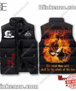 Excellent Mercyful Fate Don't Break The Oath Cropped Puffer Jacket