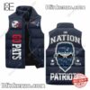 New England Patriots One Nation One Team Cropped Puffer Jacket