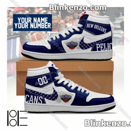 New Orleans Pelicans NBA Air Jordan 1 High Shoes