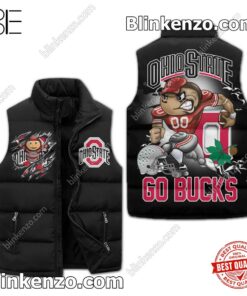 Ohio State Go Bucks Winter Puffer Vest