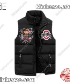 Very Good Quality Ohio State Go Bucks Winter Puffer Vest