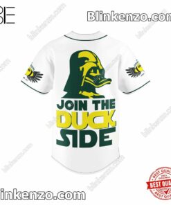 Luxury Oregon Ducks Darth Vader John The Duck Side Baseball Jersey