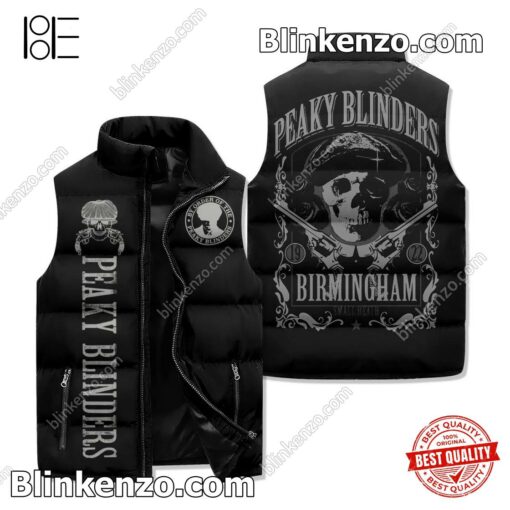 Peaky Blinders Birmingham Winter Puffer Vest