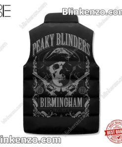 Ships From USA Peaky Blinders Birmingham Winter Puffer Vest