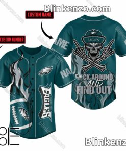 Philadelphia Eagles Fuck Around And Find Out Custom Jerseys