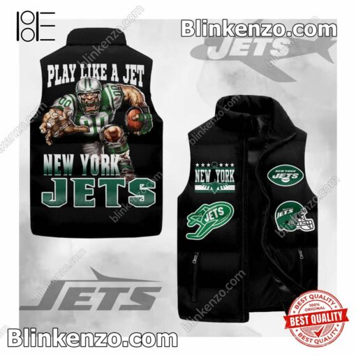 Play Like A Jet New York Jets Quilted Vest