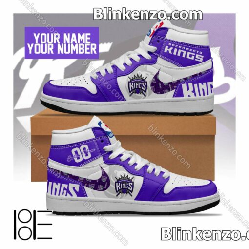 Sacramento Kings NBA Air Jordan 1 High Shoes