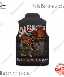 Print On Demand San Francisco 49ers Faithful To The Bay Quilted Vest