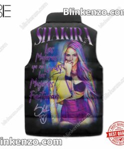 Very Good Quality Shakira Las Mujeres Facturan Puffer Sleeveless Jacket