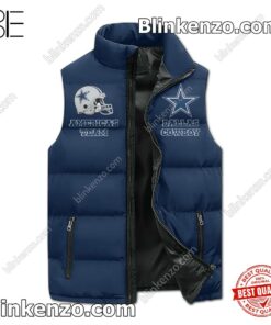 Snoopy Dallas Cowboys It's The Most Wonderful Time Of The Year Men's Puffer Vest a