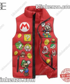 Review Super Mario It's A-me Cropped Puffer Jacket