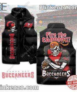 Tampa Bay Buccaneers Fire The Cannons Quilted Vest
