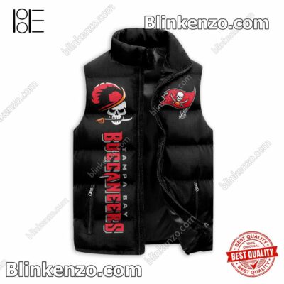 Sale Off Tampa Bay Buccaneers Fire The Cannons Quilted Vest