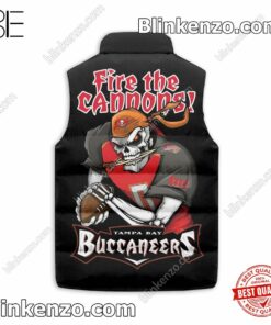 Amazing Tampa Bay Buccaneers Fire The Cannons Quilted Vest