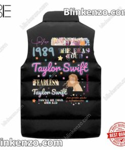 Only For Fan Taylor Swift The Eras Tour Quilted Vest