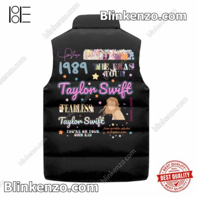 Only For Fan Taylor Swift The Eras Tour Quilted Vest