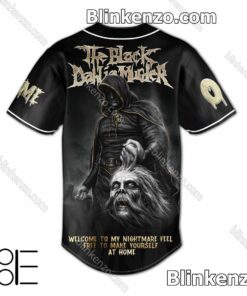 Mother's Day Gift The Black Dahlia Murder Welcome To My Nightmare Feel Free To Make Yourself At Home Personalized Baseball Jersey