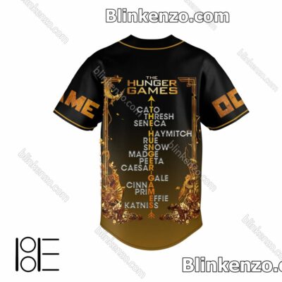 Popular The Hunger Games If We Burn You Burn With Us Custom Jerseys