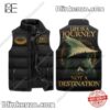 The Lord Of The Rings Life Is A Journey Not A Destination Men's Puffer Vest