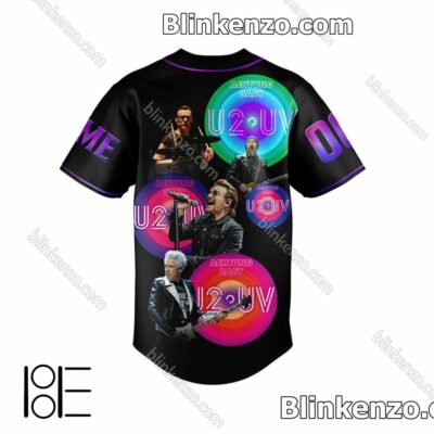 Free Ship U2 Uv Achtung Baby Live At Sphere Custom Jerseys