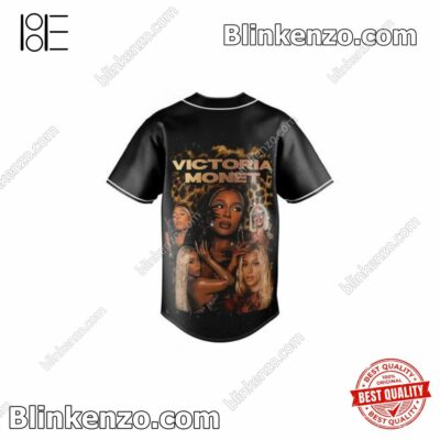 Free Ship Victoria Monet The Jaguar Tour Baseball Jersey