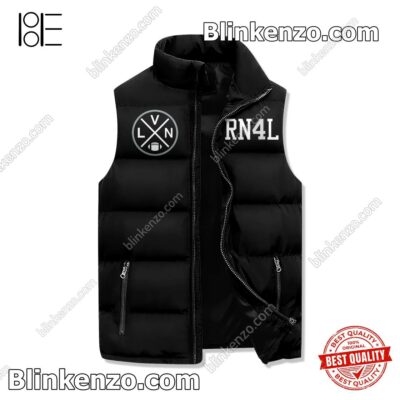 Absolutely Love You Think I'm Crazy Now Wait Till The Las Vegas Raiders Game Is On Padded Puffer Vest