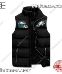 Top Rated You Think I'm Crazy Now Wait Till The Philadelphia Eagles Game Is On Padded Puffer Vest
