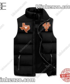 Amazing You Think I'm Crazy Now Wait Till The Texas Longhorns Game Is On Padded Puffer Vest