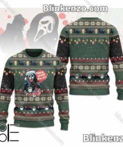 Ghostface Santa Where You At Christmas Sweater