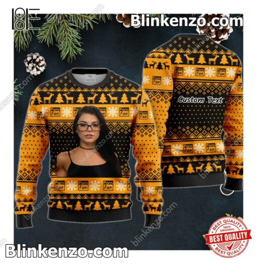 Gina Valentina Pornhub Christmas Sweater