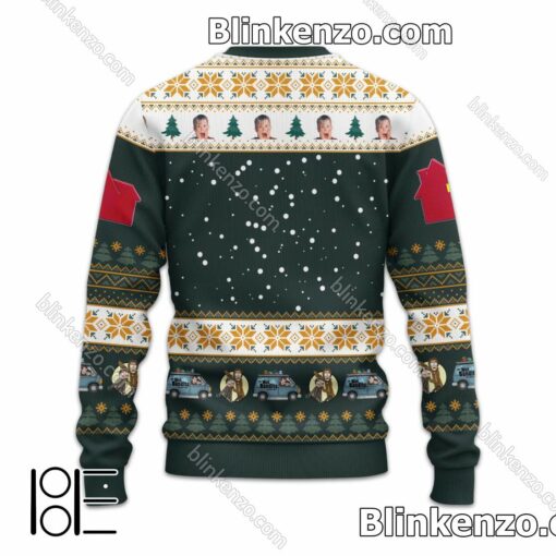 Print On Demand Home Alone Christmas Sweater