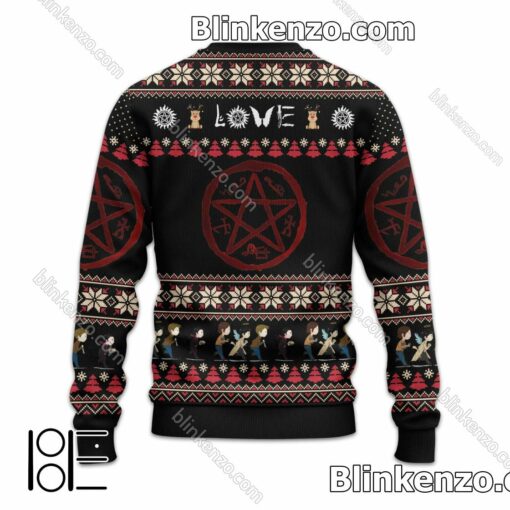 Gorgeous Love Supernatural Christmas Sweater