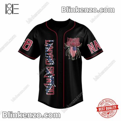 Discount Lynyrd Skynyrd Christmas Will Come And They Will Pass Personalized Baseball Jersey