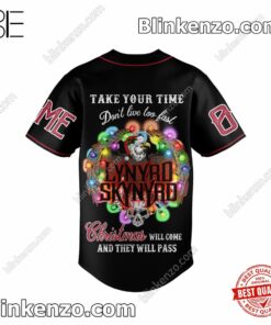 Amazing Lynyrd Skynyrd Christmas Will Come And They Will Pass Personalized Baseball Jersey