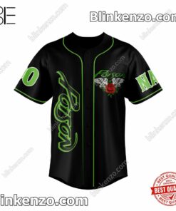 Present Poison Talk Christmas To Me Personalized Baseball Jersey
