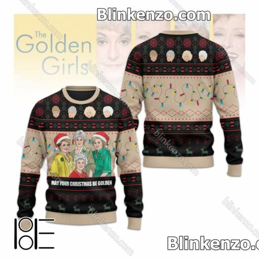 The Golden Girls May Your Christmas Be Golden Christmas Sweater